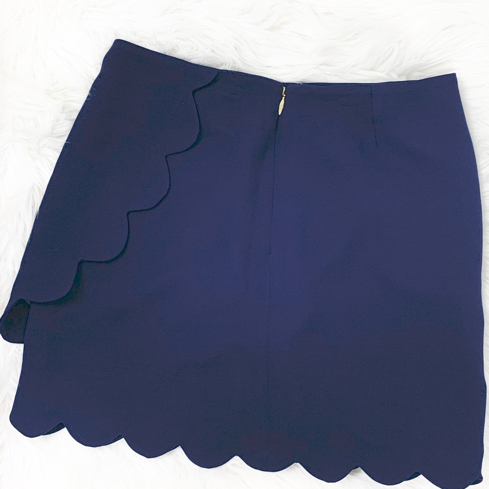 Draper James | Solid Scallop Skirt - Picture 3 of 5